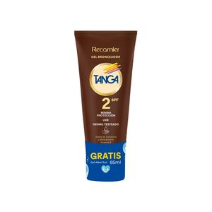BRONCEADOR TANGA SPF2 GEL +GRATIS GEL AFTER SUN FRASCO 200ML+85ML