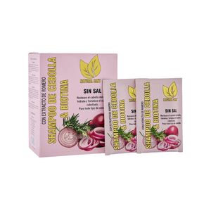 SHAMPOO CEBOLLA ROMERO Y BIOTINA NATURAL SANT