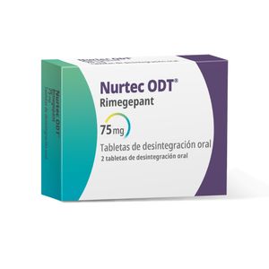 NURTEC ODT TABLETAS 75 MG CAJA X 2 UNDS