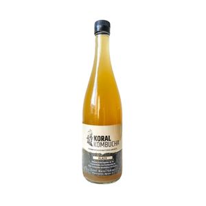 KORAL KOMBUCHA BLACK FRASCO DE VIDRIO 760 ML