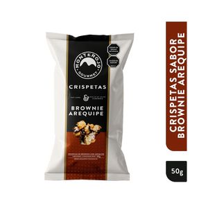 MONTE ROJO CRISPETAS BROWNIE AREQUIPE BOLSA 50 G