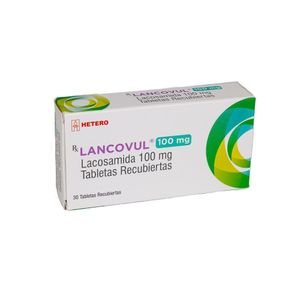 LANCOVUL (LACOSAMIDA) (RG) TABLETAS 100 MG CAJA X 30 UNDS