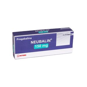 NEUBALIN HETERO (RG) CAPSULAS 150 MG CAJA X 30 UNDS