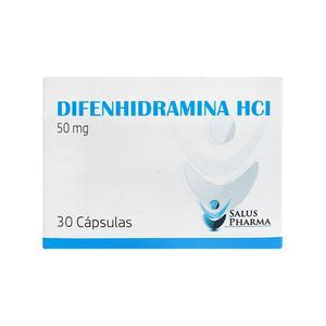 DIFENHIDRAMINA CLORHIDRATO CAPSULAS 50 MG