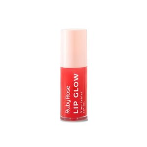 BRILLO LABIAL RUBY ROSE LIP GLOW ELECTRIC RED TUBO X 1 UND