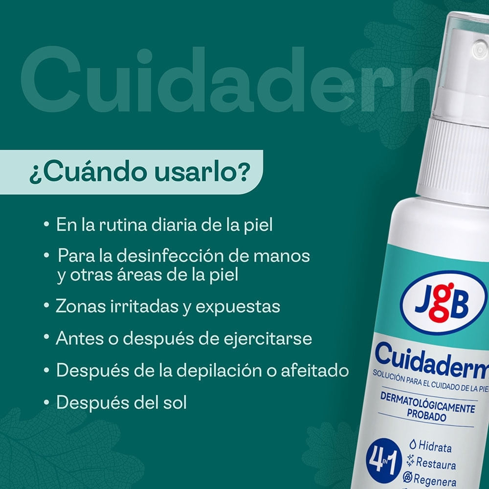 CUIDADERM JGB SPRAY CAJA 60 ML - Farmacia Pasteur - Farmacias Pasteur