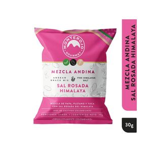 MONTE ROJO MEZCLA ANDINA SAL ROSADA BOLSA 30 G