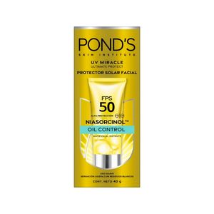PROTECTOR SOLAR FACIAL PONDS OIL CONTROL FPS 50 TUBO 40 G