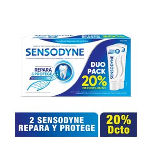OFERTA SENSODYNE REPARA Y PROT CREMA DENTAL PREPACK X 2 UNDS