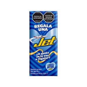 CHOCOLATINA JET BARRA BOLSA 45 G
