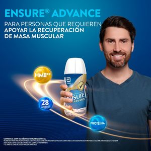 ENSURE ADVANCE FRESA LIQUIDO PROTEINA + HMB FRASCO 220 ML