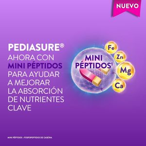 PEDIASURE PEPTIGRO LIQUIDO VAINILLA CAJA 6 BOTELLAS X 220 ML