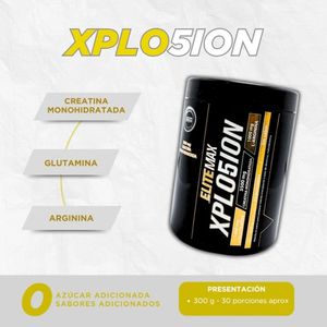 XPLOSION CREATINA ELITEMAX POLVO POTE 300 G
