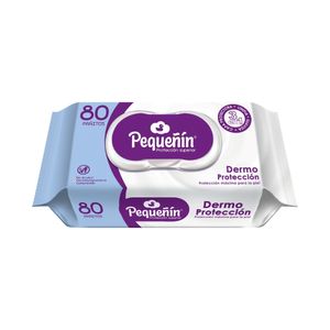 PAÑITOS HUMEDOS PEQUEÑIN DERMO PROTECCION BOLSA X 80 UNDS
