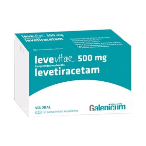 LEVEVITAE COMPRIMIDOS 500 MG CAJA X 30 UNDS