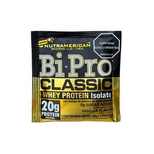 BIPRO CLASSIC NUTRAMERICAN PROTEINA VAINILLA SACHET 26 G