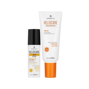 KIT HELIOCARE 360° GEL BEIGE 50ML+ GRATIS HELIOCARE ADVANCE SPRAY 200 ML