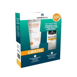 KIT HELIOCARE 360° GEL BEIGE 50ML+ GRATIS HELIOCARE ADVANCE SPRAY 200 ML
