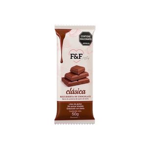 BARRA DE PROTEINA F&F CHOCOLATE BOLSA 50 G
