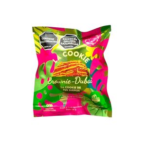 GALLETA LA COOKIE BROWNIE DUBAI MIAS BOLSA 120 G