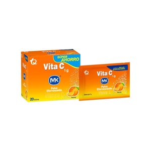 VITA C MK NARANJA POLVO 1 G CAJA X 20 SOBRES