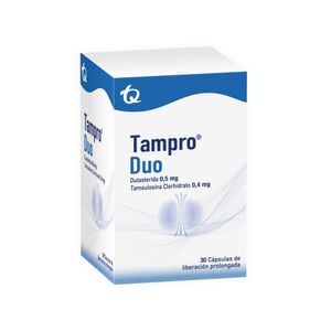 TAMPRO DUO CAPSULAS 0.5MG/ 0.4MG FRASCO X 30 UNDS