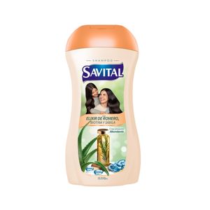 SHAMPOO SAVITAL ELIXIR DE ROMERO SIN AMONIACO POTE 510 ML