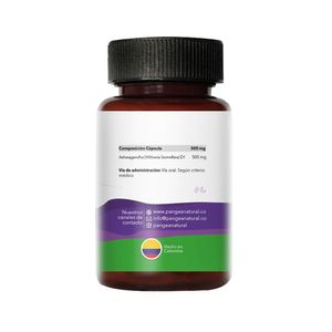ASHWAGANDHA PANGEA CAPSULAS FRASCO X 60 UNDS