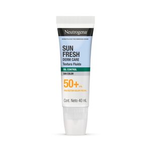 NEUTROGENA SUN FRESH DERM CARE PROTECTOR SOLAR FACIAL FPS 50+ TUBO 40 ML