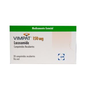 VIMPAT (RG) COMPRIMIDOS 150 MG