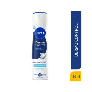 DESODORANTE NIVEA DERMA CONTROL DEFEND MUJER SPRAY 150 ML