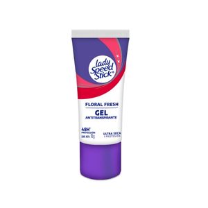 DESODORANTE GEL LADY SPEED STICK FLORAL FRESH TUBO 70 G