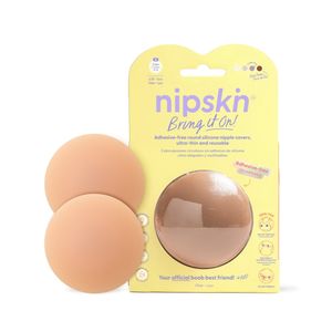CUBRE PEZONES NIPSKIN SIN ADHESIVO CAPPUCCINO (M) CAJA X 1 UND