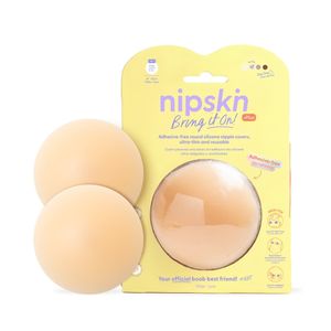 CUBRE PEZONES NIPSKIN SIN ADHESIVO VAINILLA (PLUS) CAJA X 1 UND
