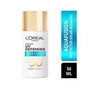 PROTECTOR SOLAR LOREAL UV DEFENDER FPS 50+ AQUAFUSION FRASCO 50 ML