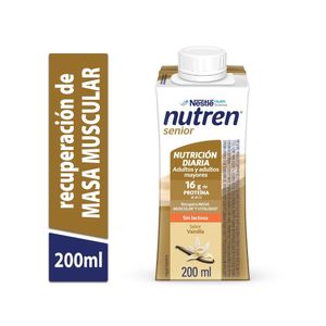 NUTREN SENIOR LIQUIDO VAINILLA CAJA 200 ML