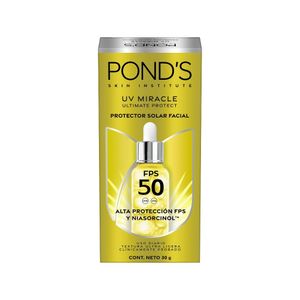 PROTECTOR SOLAR FACIAL PONDS UV MIRACLE FRASCO 30 G