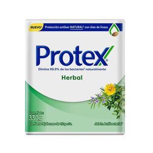 JABON PROTEX HERBAL BARRA 3 X 110GR