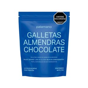 GALLETAS PALAMANO ALMENDRAS CHOCOLATE DOYPACK 70 G