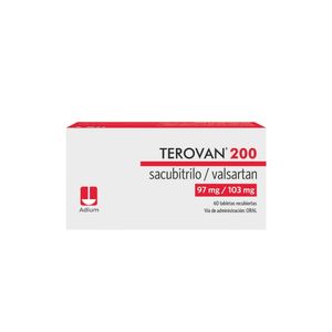 TEROVAN (RG) TABLETAS 200 MG CAJA X 60 UNDS