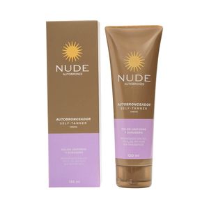 AUTOBRONCEADOR NUDE CREMA CAJA 120 ML