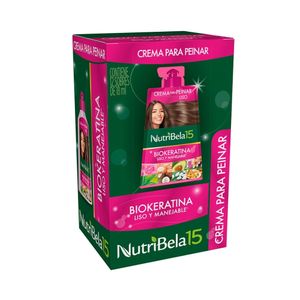 NUTRIBELA CREMA DE PEINAR BIOKERATINA