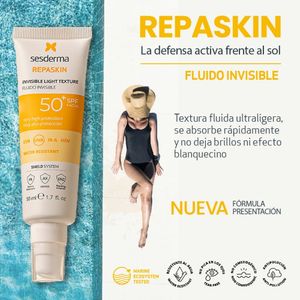 REPASKIN FLUIDO INVISIBLE SPF 50 FRASCO 50 ML