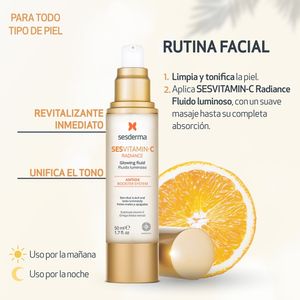 SESVITAMIN C FLUIDO LUMINOSO TUBO 50 ML