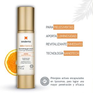 SESVITAMIN C HIDRATANTE CREMA GEL FRASCO 50 ML
