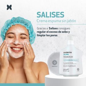 SESDERMA ESPUMOSA SALISES CREMA FRASCO 250 ML