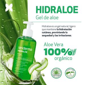 HIDRALOE GEL DE ALOE TUBO 250 ML