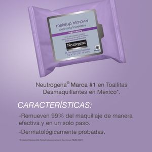 NEUTROGENA NIGHT TOALLITAS DESMAQUILLADORAS