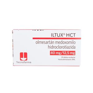 ILTUX HCT COMPRIMIDOS 40/12.5 MG