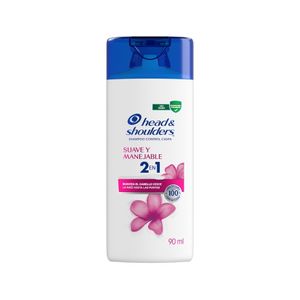 SHAMPOO HYS SUAVE Y MANEJABLE 2 EN 1 FRASCO 90 ML